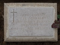 Struma Military Cemetery - Brunker, Herbert